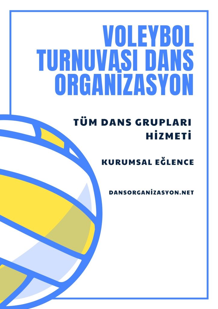 Voleybol Maçına Dans Gösterisi İçin Pro Organizasyon